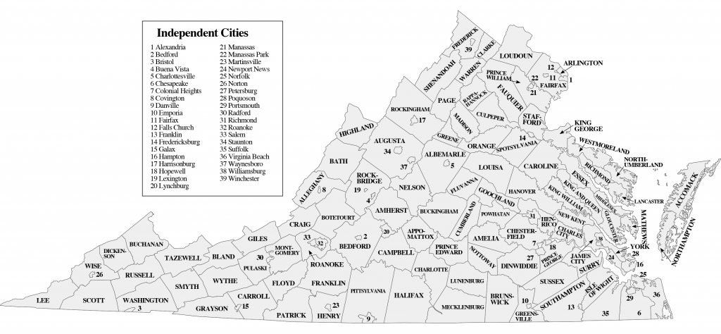 Map_of_Virginia_Counties_and_Independent_Cities - EXECUTIVE REALTY, INC